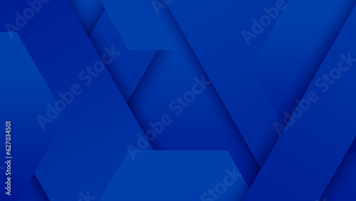 Abstract blue monochrome vector background, for design brochure, website, flyer. Geometric white wallpaper for certificate, presentation, landing page