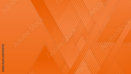 Abstract orange gradient background. Halftone waves design background.