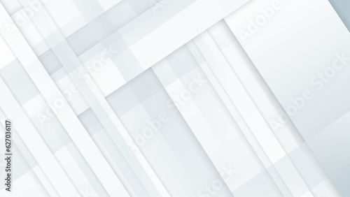 Abstract white background with 3d modern trendy fresh color for presentation design, flyer, social media cover, web banner, tech banner © TitikBak