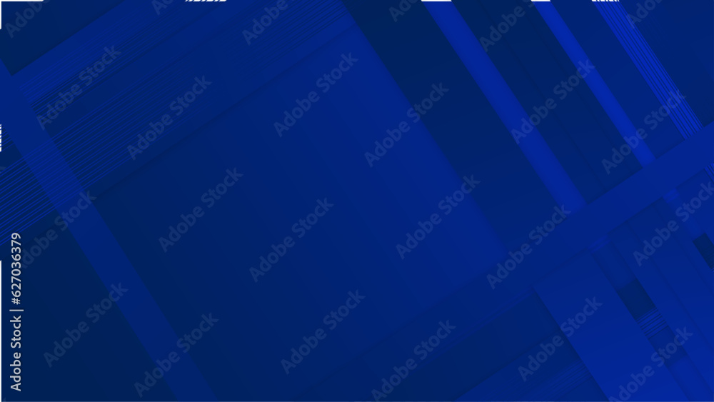 Blue abstract vector long minimal banner. Light neutral background with arrows and copy space for text. Facebook cover, social media header, web banner