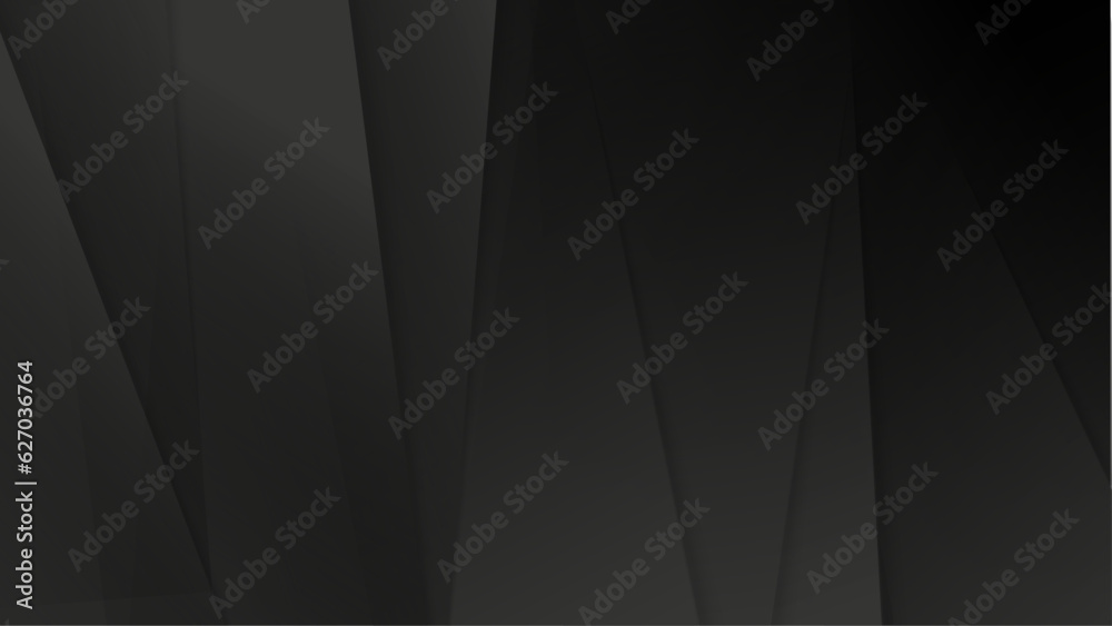 Fototapeta premium Abstract background with gray shape. Black abstract modern transparency circle presentation background. Vector circles template vector design. Object web design. Round shape. Minimal poster