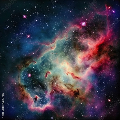 galaxy  stars  outer space  aurora borealis