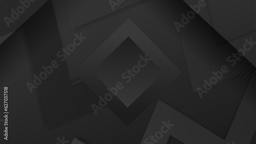 Abstract smooth light black geometry paper futuristic minimal subtle vector background