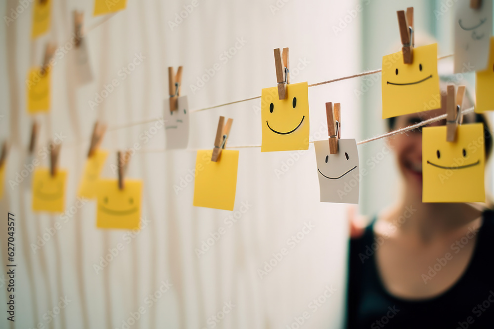 A person practicing positive affirmations to build self-esteem.