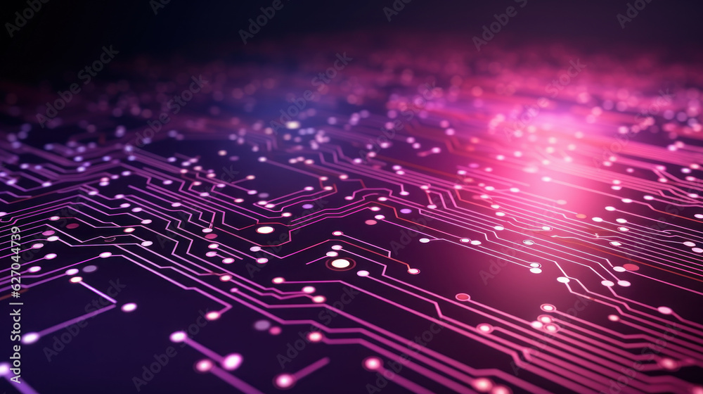 Futuristic Illustration: A Technological Background of Creativity and Innovation. Generative AI Futuristic Illustration: A Technological Background of Creativity and Innovation. Generative AI