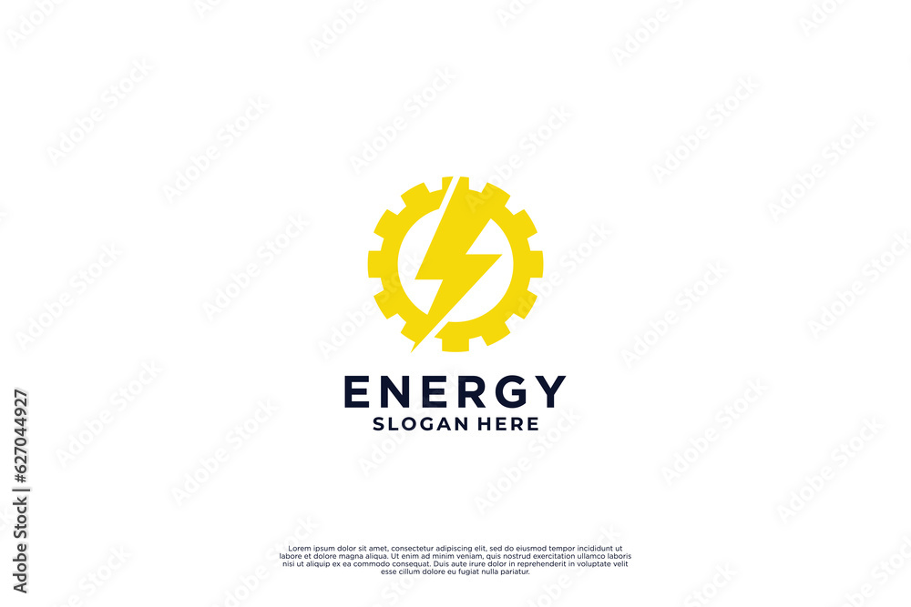 Eco friendly solar energy logo design Eco friendly solar energy logo design