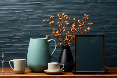 coffee break mockup, genera...
