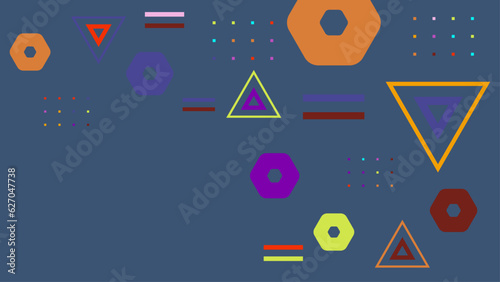 Memphis design elements. Retro funky graphic, 90s trends designs and vintage geometric print illustration element vector collection