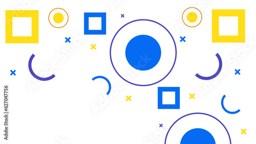 Memphis design elements. Retro funky graphic, 90s trends designs and vintage geometric print illustration element vector collection