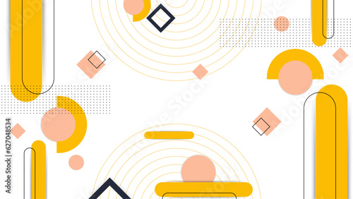 Illustration for hipsters Memphis style.