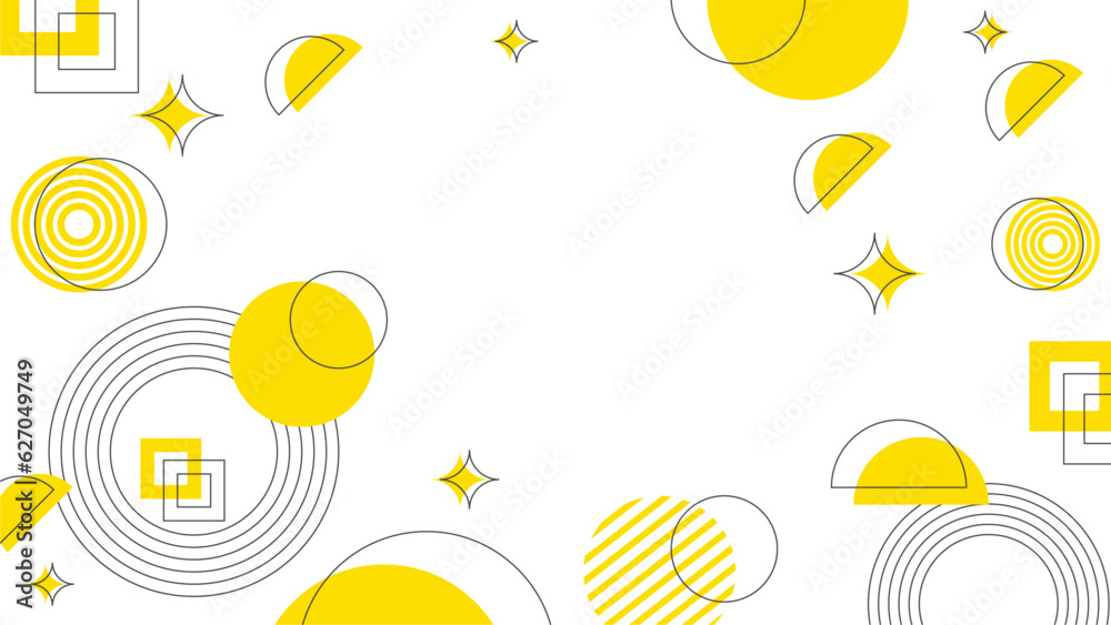 Seamless vector pattern in memphis style. Seamless vector pattern in memphis style.