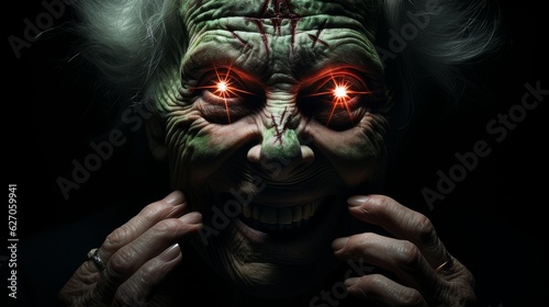 old woman demon