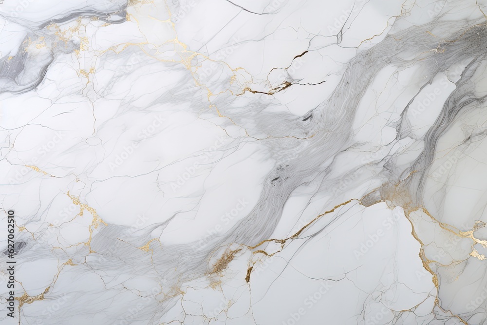 Bright marble texture with inclusions, generative AI