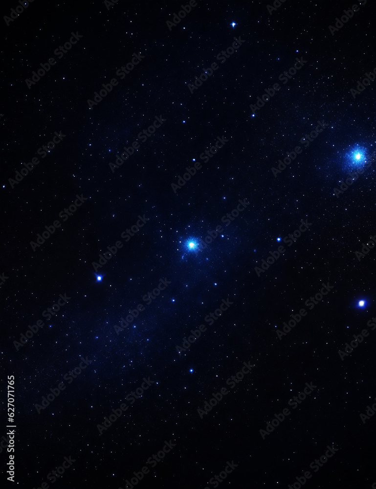 Fototapeta premium 宇宙の星々 ジェネレーティブ AI