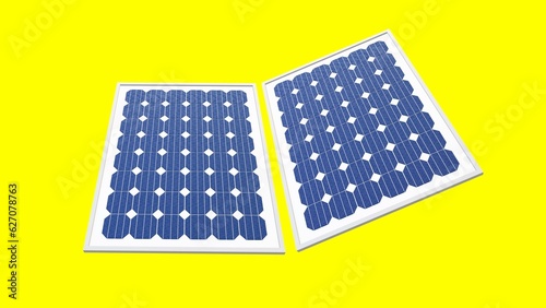 Solar panel to turn the sun's energy into electricity