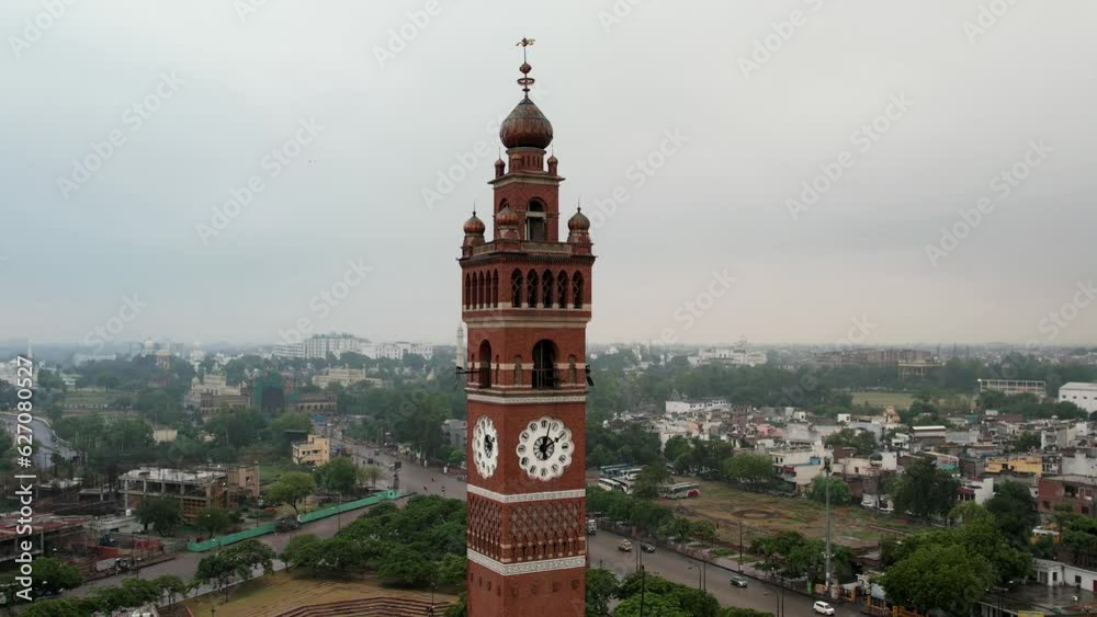 Historical Indian Clock Tower Lucknow