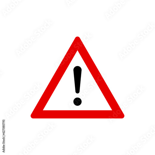Warning, attention, caution sign