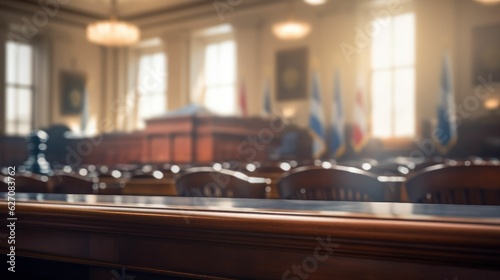 Court room blurred background wallpaper