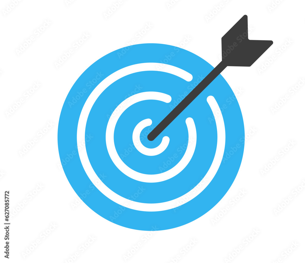 Target bullseye icon targeting symbol