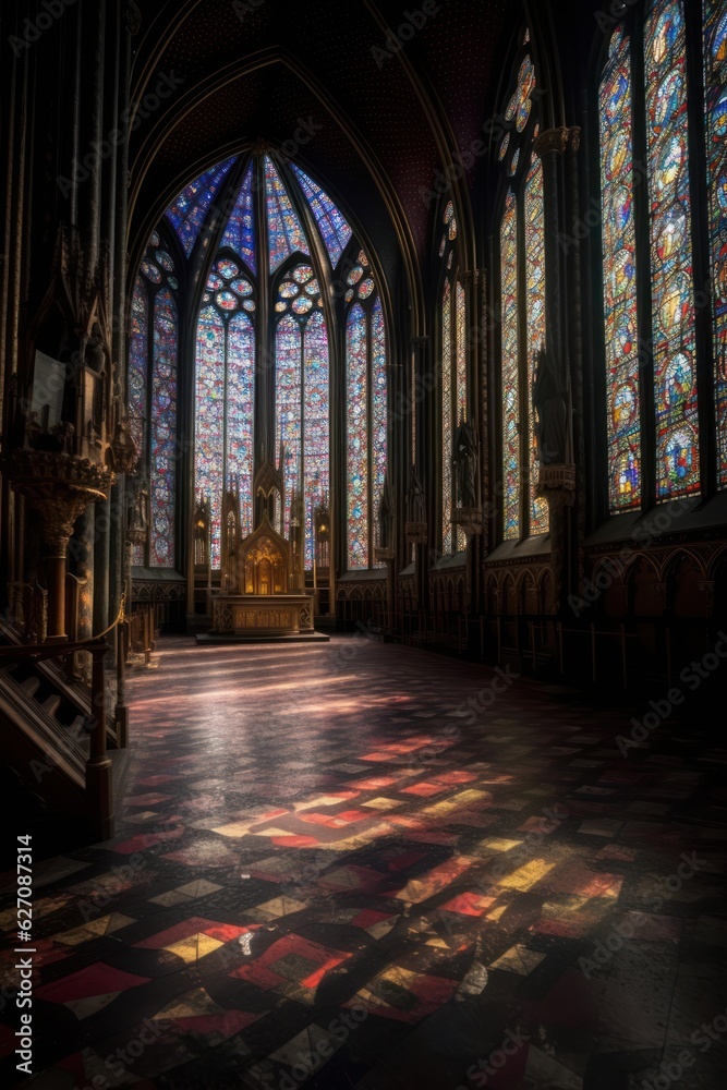 interior of church