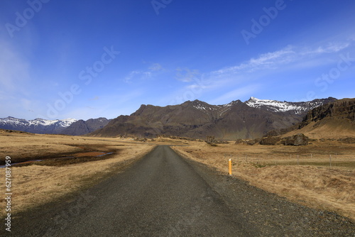  Mountain view in Vatnajökull National Park in South Iceland