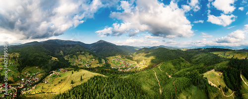 Carpathian mountain landscape © Roxana