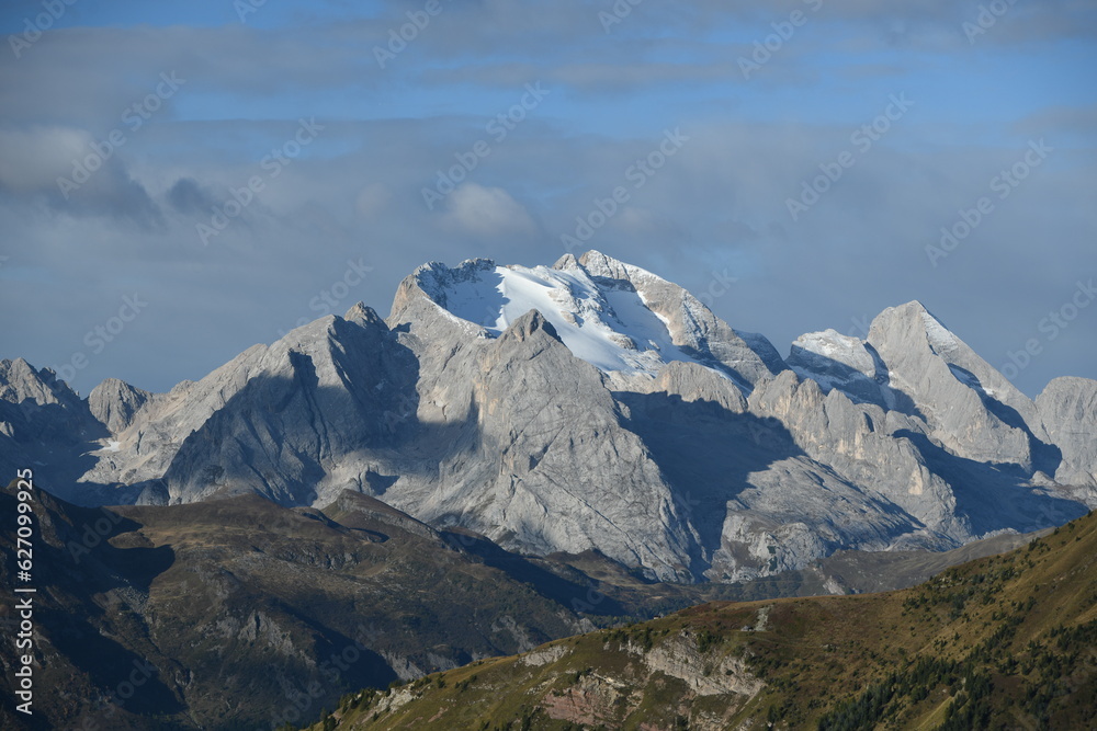 landscape in the mountains, Marmolada