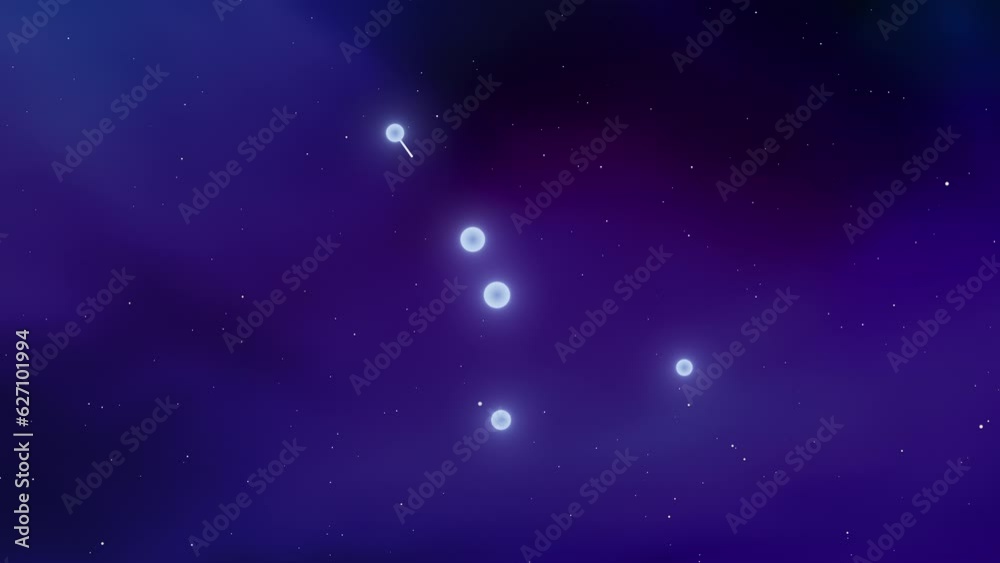 custom made wallpaper toronto digital Constellation sign of cancer with cosmic