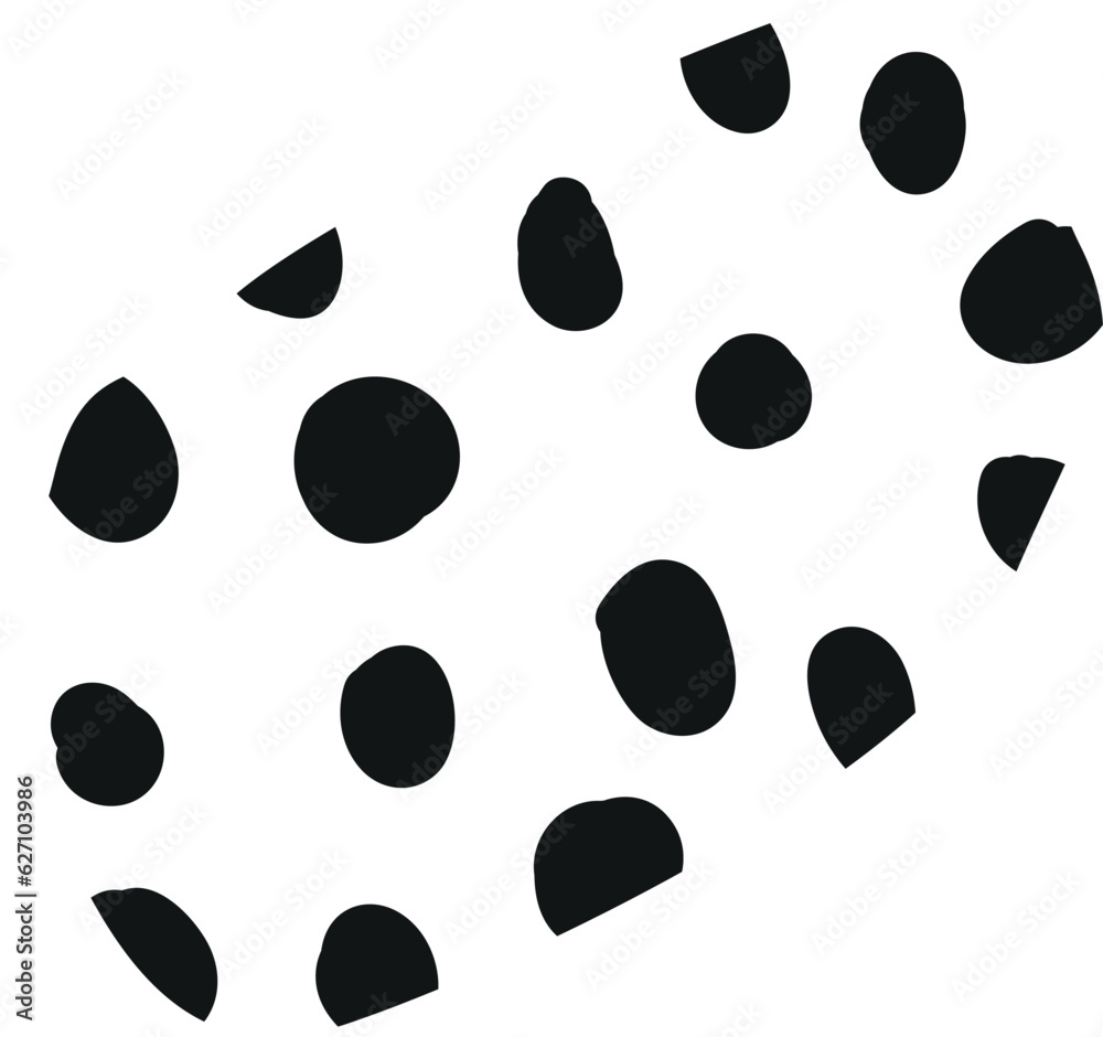 Abstract dots shape element. Abstract collage doodle shape. Abstract dots shape element. Abstract collage doodle shape.