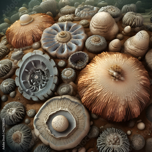 seashells on the wall © Jakob