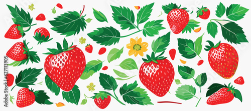 strawberry pattern