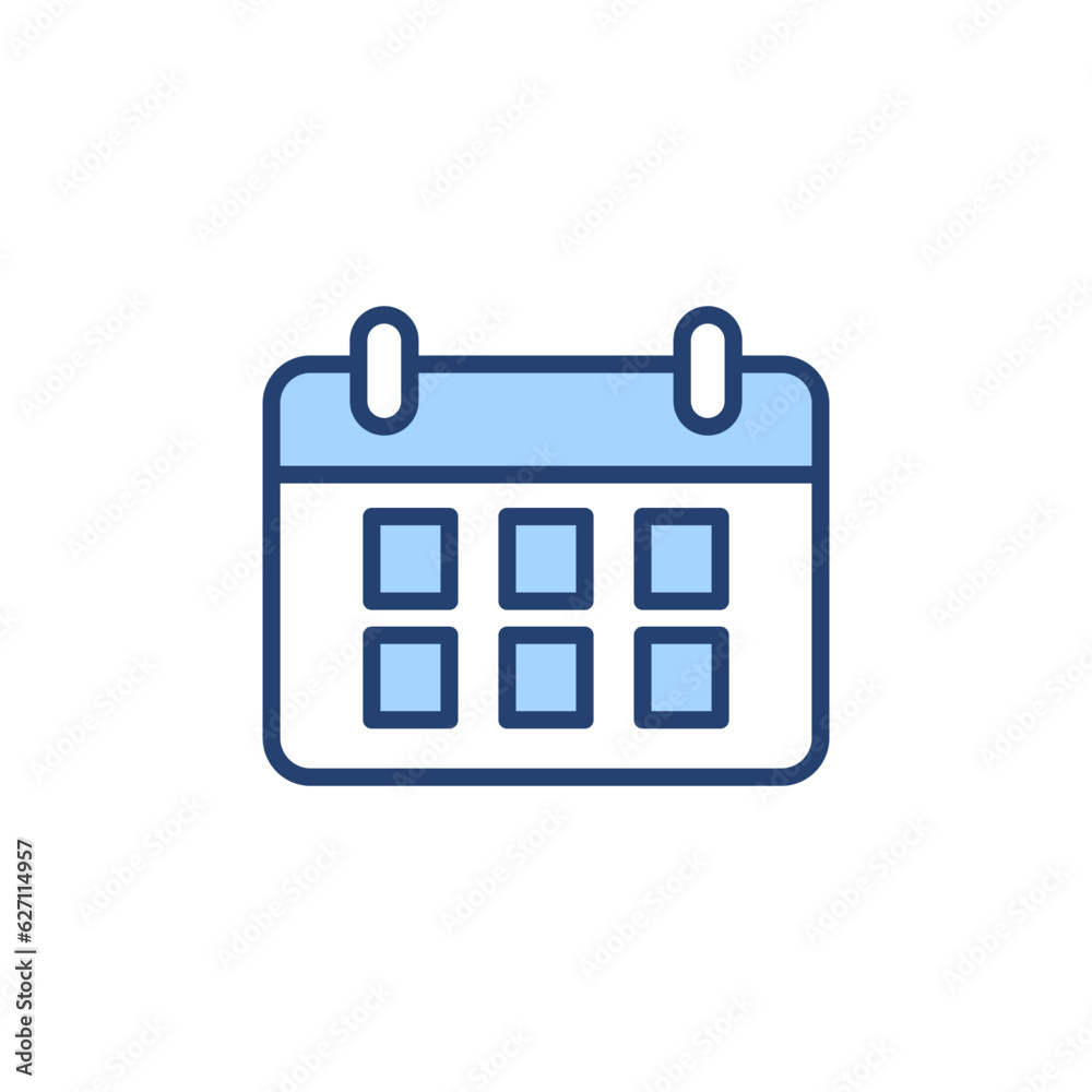Calendar icon vector. Calender sign and symbol. Schedule icon symbol Calendar icon vector. Calender sign and symbol. Schedule icon symbol