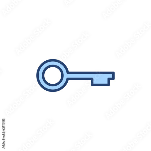 Key icon vector. Key sign and symbol. © avaicon