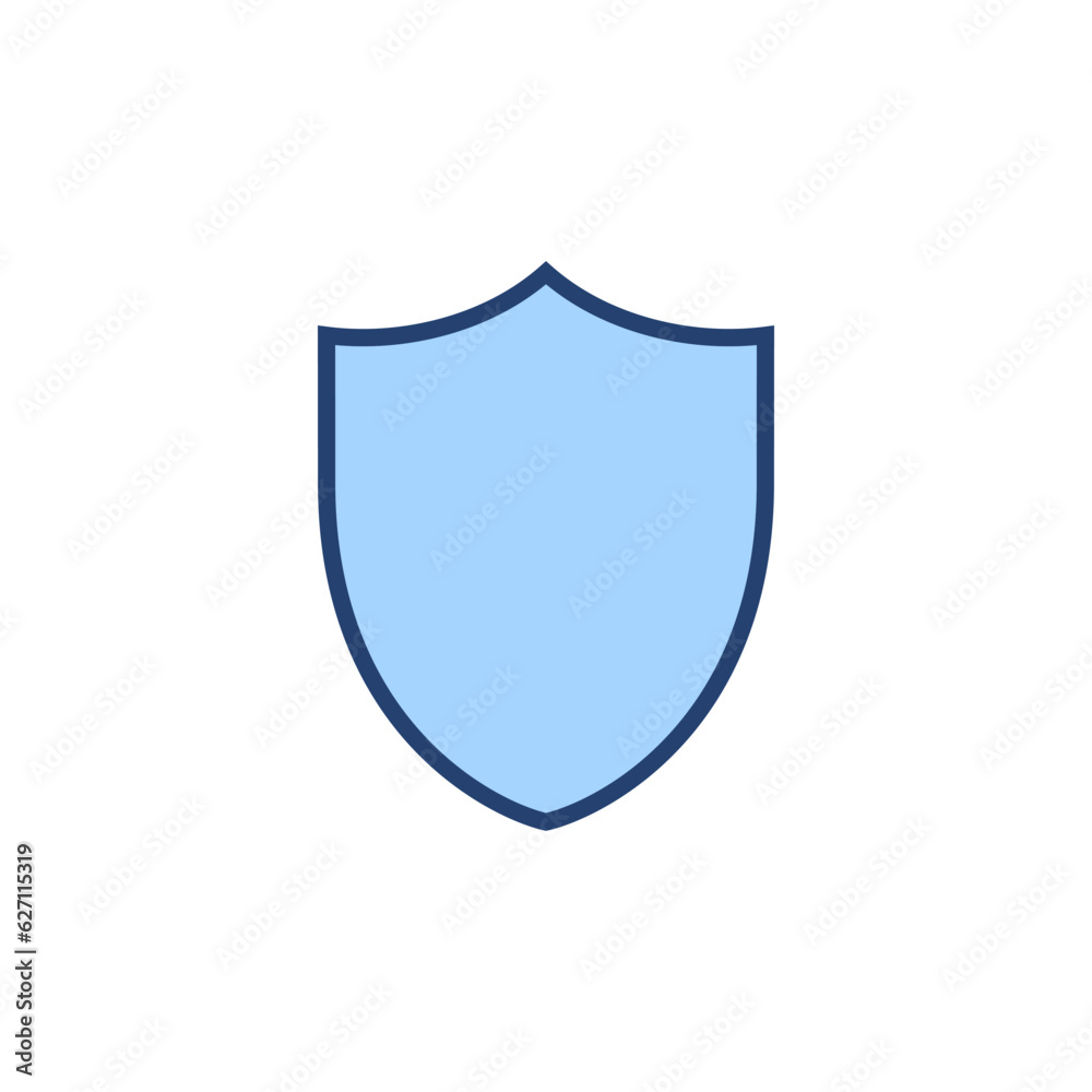 Shield icon vector. Protection icon. Security sign and symbol Shield icon vector. Protection icon. Security sign and symbol