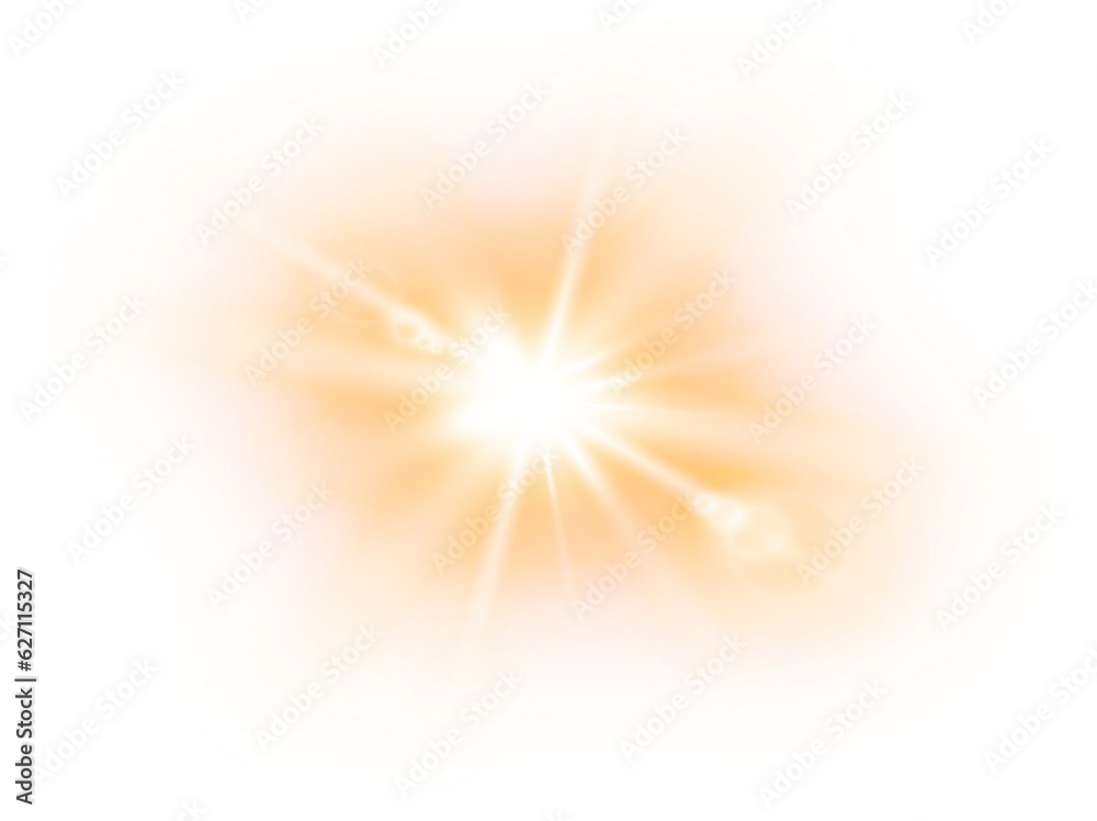 Obraz premium Abstract Natural Sun flare 