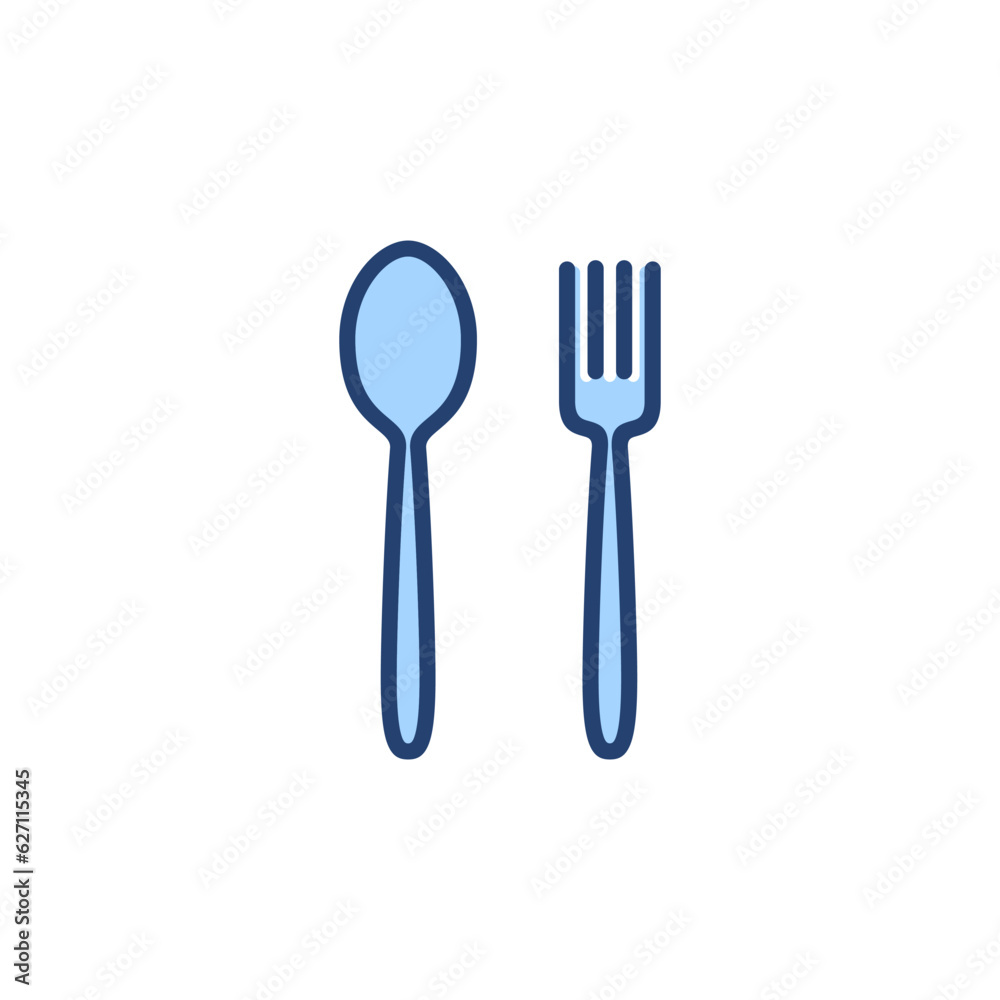 spoon and fork icon vector. spoon, fork and knife icon vector. restaurant sign and symbol spoon and fork icon vector. spoon, fork and knife icon vector. restaurant sign and symbol