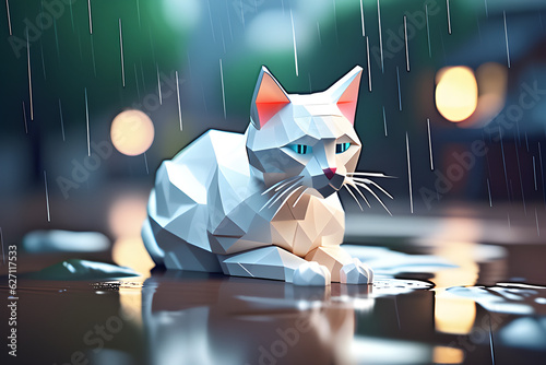 No one can stop a cat from thinking.Generative AI 