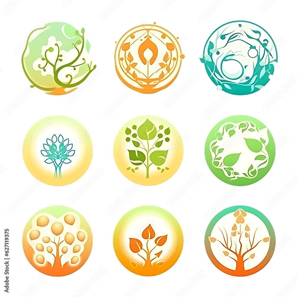 Green Sprint Simple Logo Inspiration for Ecology and Sustainability Green Sprint Simple Logo Inspiration for Ecology and Sustainability