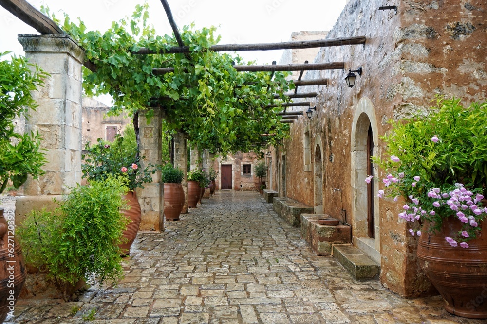 Obraz premium Moni Arkadiou Monastery in Crete