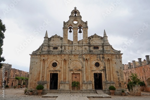 Moni Arkadiou Monastery in Crete