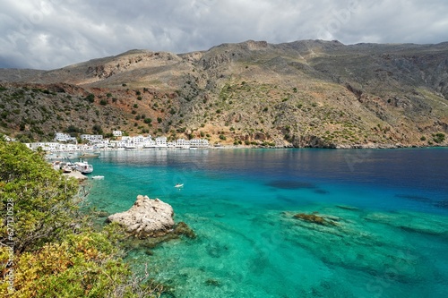Loutro Village in Southern Crete