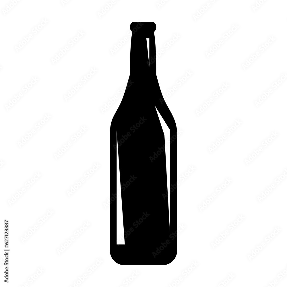 beer bottle icon vector glyph style design flat trendy style illustration on white background..eps beer bottle icon vector glyph style design flat trendy style illustration on white background..eps