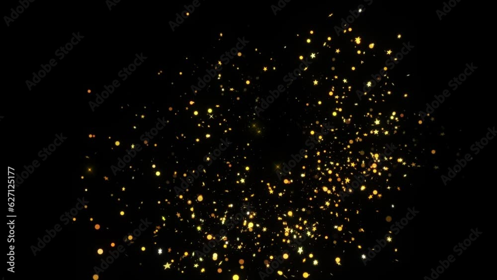 4K 3d Golden Magic Trails particles sparkles. Christmas Golden glitters. Bokeh lights. dust festival, Diwali, Ramadan. 2024 New Year, Birthday. Awards Background. holiday event, logo title decoration. 4K 3d Golden Magic Trails particles sparkles. Christmas Golden glitters. Bokeh lights. dust festival, Diwali, Ramadan. 2024 New Year, Birthday. Awards Background. holiday event, logo title decoration.