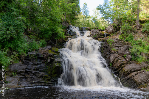 Waterfall in Karelia