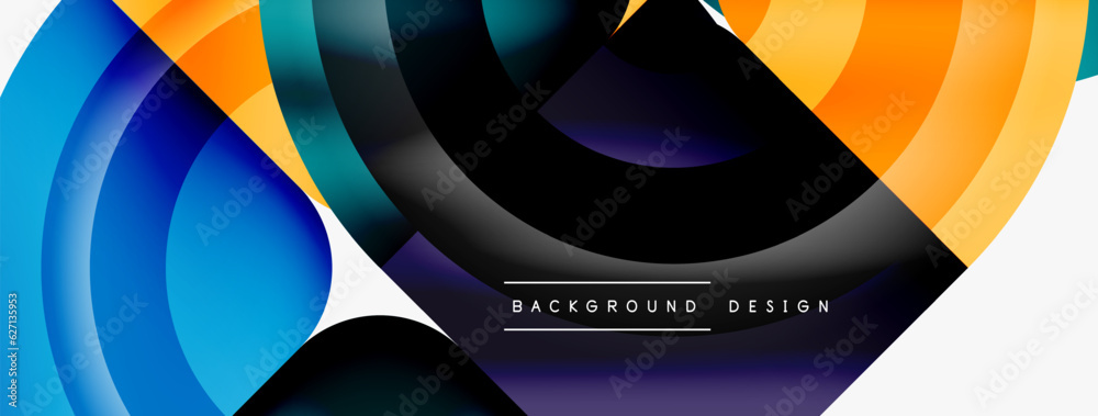 Obraz premium Vector creative geometric background design