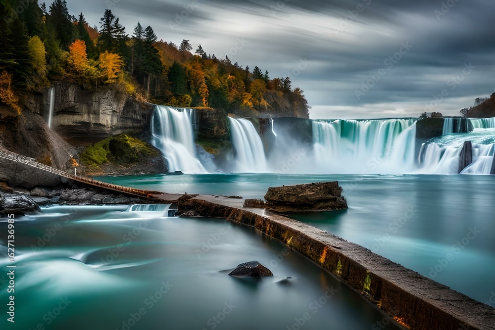 waterfall in the forest