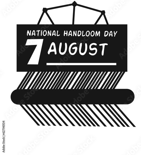 National Handloom Day, held on 7 August.