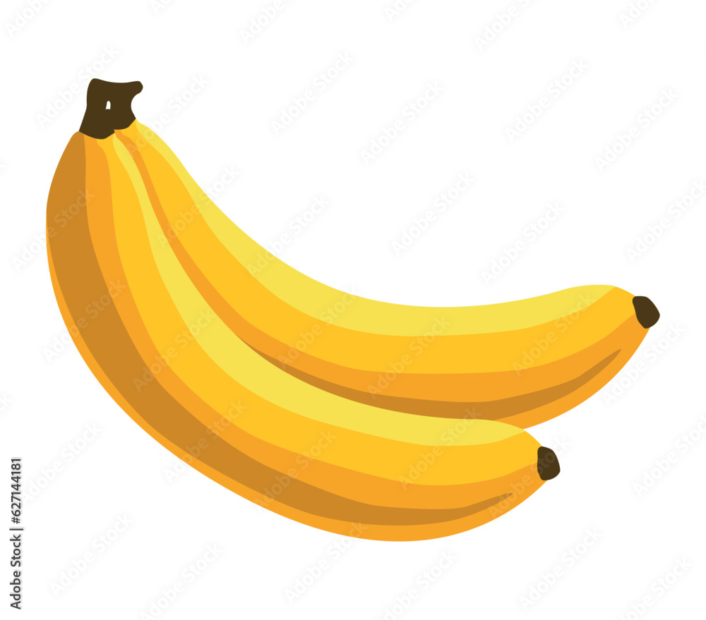banana fresh fruit icon design