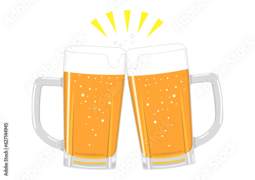 生ビールで乾杯