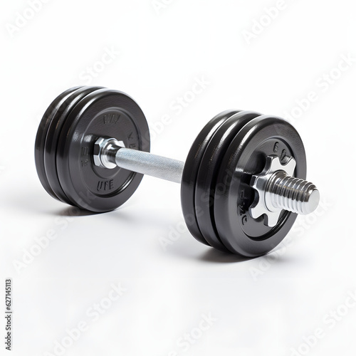 dumbbell isolated on white background